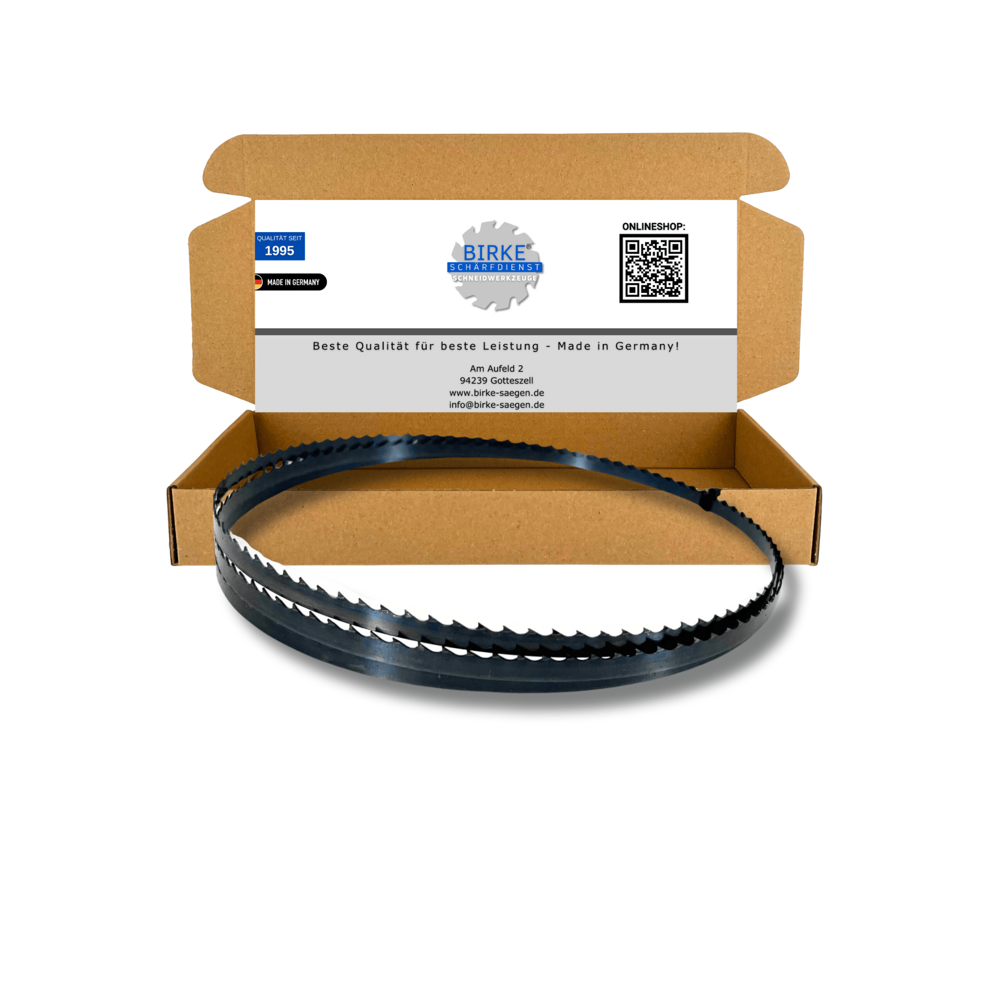 Birke® Premium Flexback 4001mm - 6000mm 8mm Breite 𝟬,𝟲𝟱𝗺𝗺 𝗦𝘁ä𝗿𝗸𝗲 4 Zähne pro Zoll - Birke® Schneidwerkzeuge