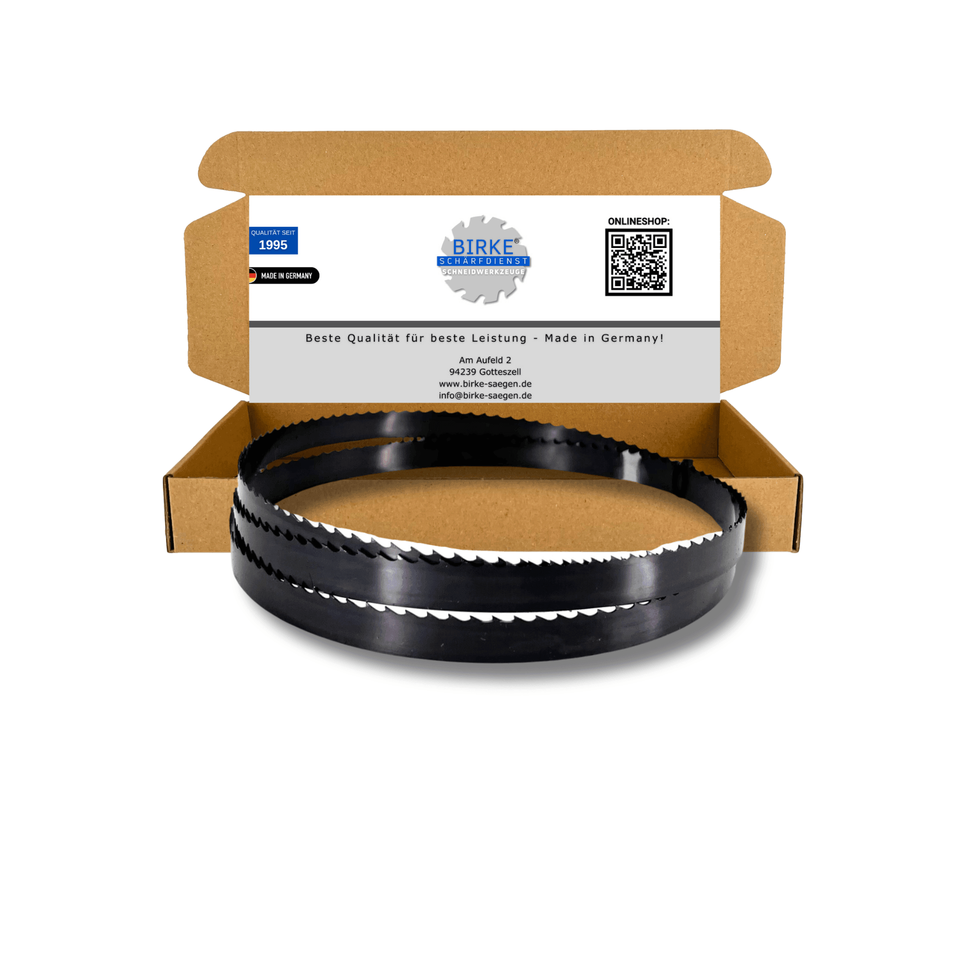 Birke® Premium Flexback 4001mm - 6000mm 16mm Breite 𝟬,𝟲𝟱𝗺𝗺 𝗦𝘁ä𝗿𝗸𝗲 4 Zähne pro Zoll - Birke® Schneidwerkzeuge