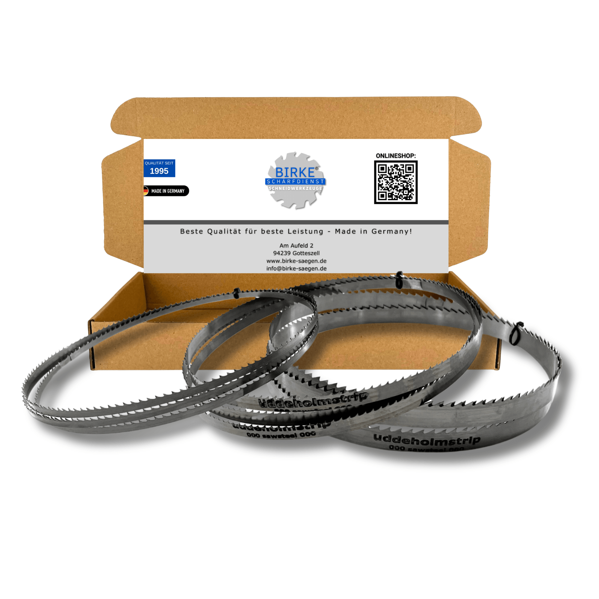 Birke® Uddeholm Mischpaket 6/10/15mm Breite 1070-2500mm Länge - Birke® Schneidwerkzeuge