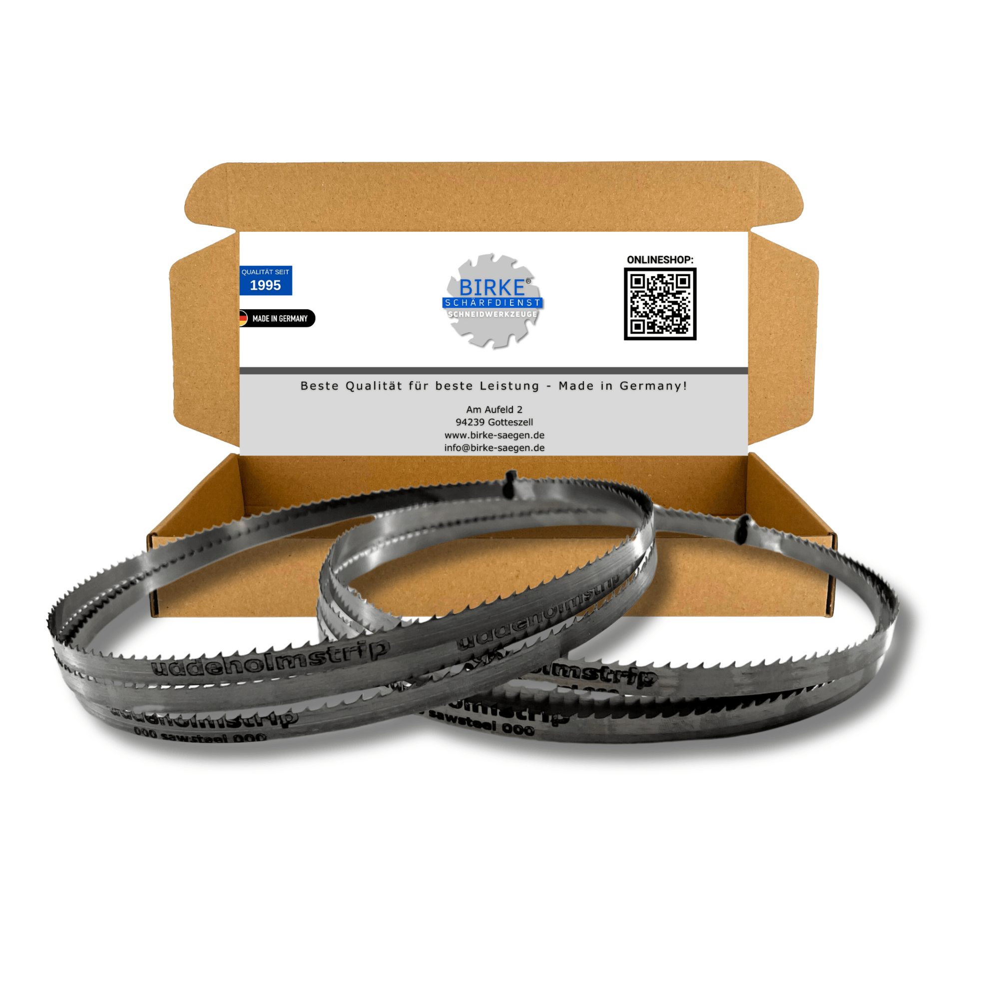 Birke® Uddeholm Mischpaket 8/12mm Breite 1070-2500mm Länge - Birke® Schneidwerkzeuge