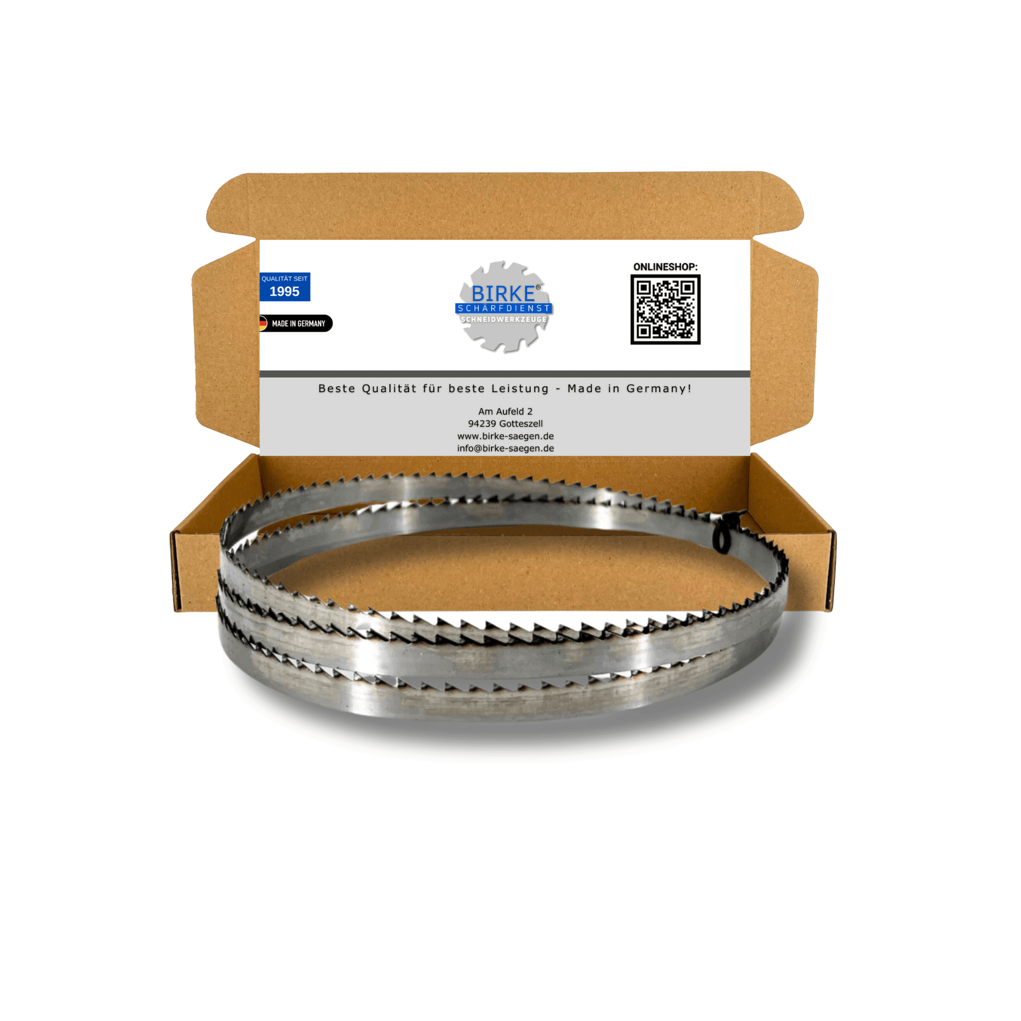 Birke® Uddeholm gehärtete Zahnspitzen Mischpaket 6/10/15mm Breite 1070-2500mm Länge - Birke® Schneidwerkzeuge