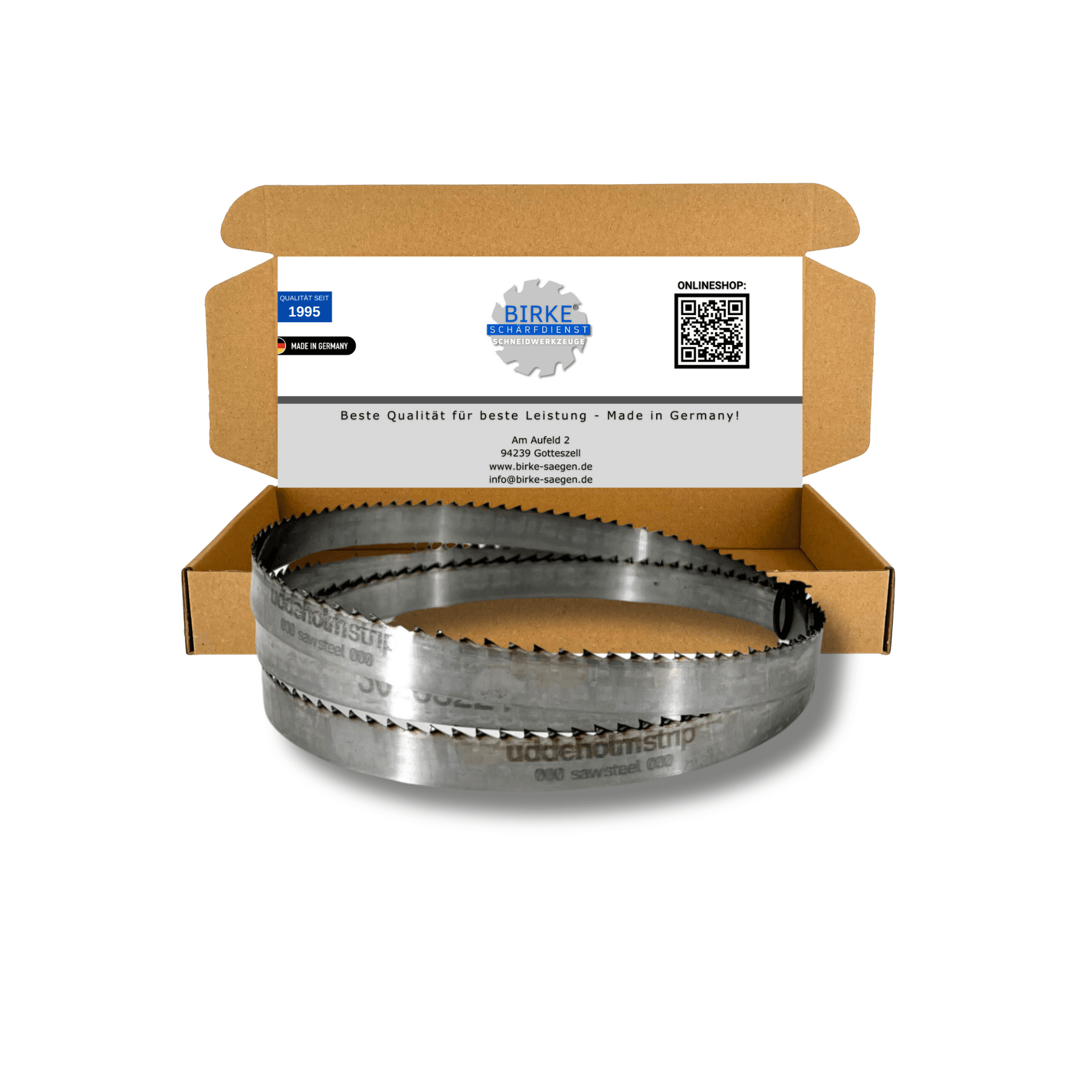 Birke® Uddeholm gehärtete Zahnspitzen Mischpaket 6/10/15mm Breite 1070-2500mm Länge - Birke® Schneidwerkzeuge