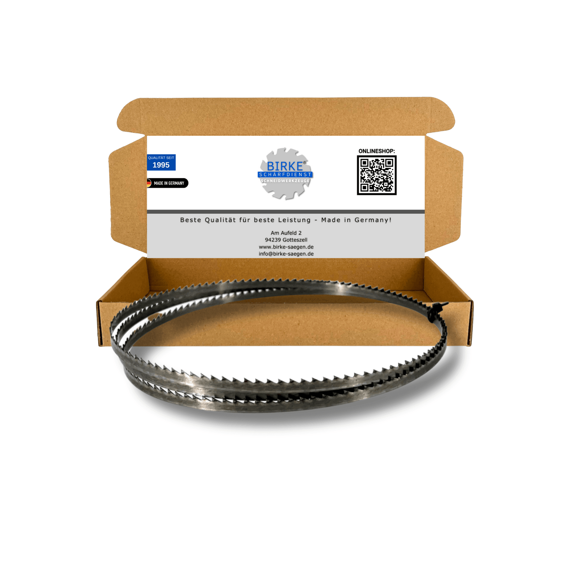 Birke® Uddeholm gehärtete Zahnspitzen Mischpaket 6/10/15mm Breite 1070-2500mm Länge - Birke® Schneidwerkzeuge