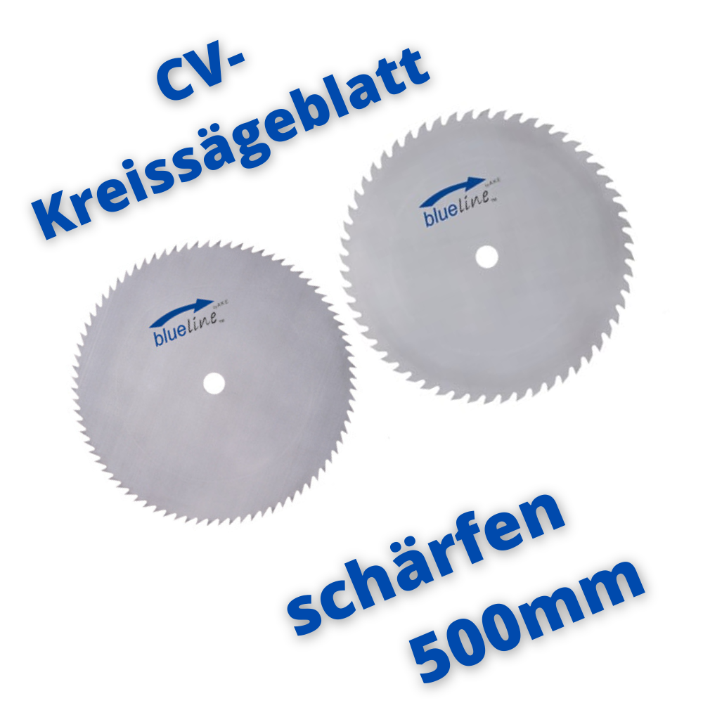 CV-Kreissägeblatt schärfen 500mm